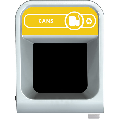 Conteneur pour d&eacute;chets de bidon Configure, Vrac/Bord de rue/De bureau, Acier, 45 gal. US WestPier