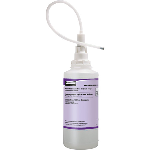Recharge de savon mousse sans parfum ni colorant pour les mains OneShot, Mousse, 800 ml, Sans parfum WestPier