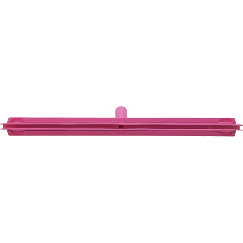Double Blade Ultra Hygiene Floor Squeegee, 24", Pink WestPier