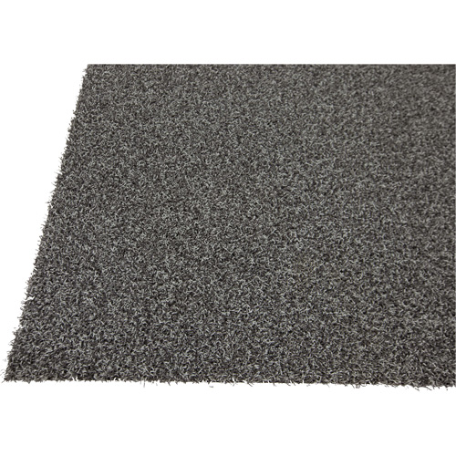 Tapis dint&eacute;rieur/ext&eacute;rieur Tundra, Latex/Polypropyl&egrave;ne, Grattoir Type, Motif Velours touffet&eacute;, 3-1/2' x 15', Charbon WestPier
