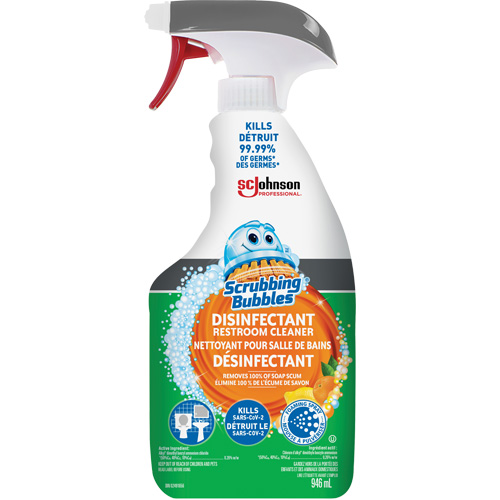 Scrubbing Bubbles&reg; Disinfecting Restroom Cleaner, 32 oz., Trigger Bottle WestPier