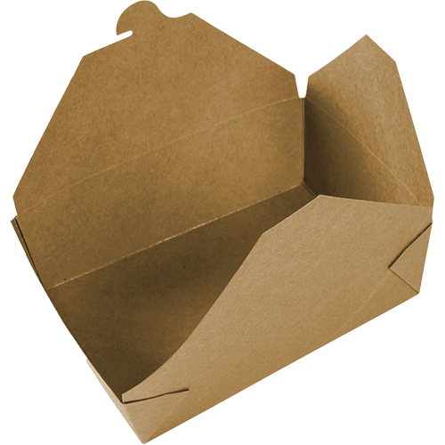 Kraft Take Out Food Containers, Corrugated, Rectangular WestPier