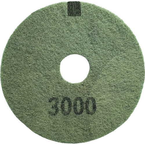 3000 Grit Floor Pad, 20", Scrubbing/Stripping, Black WestPier