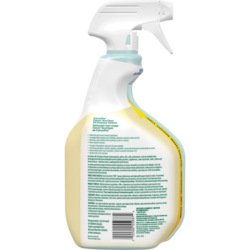 CloroxPro Clorox EcoClean All-Purpose Cleaner, 946 ml, Trigger Bottle WestPier