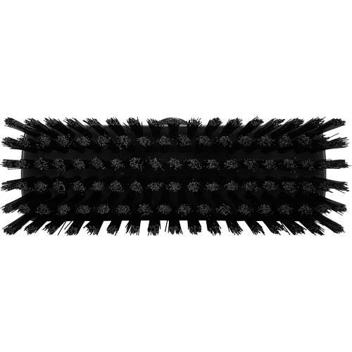 Compact Wall/Deck Broom, Stiff Bristles, 8-9/10", Polyester/Polypropylene, Black WestPier