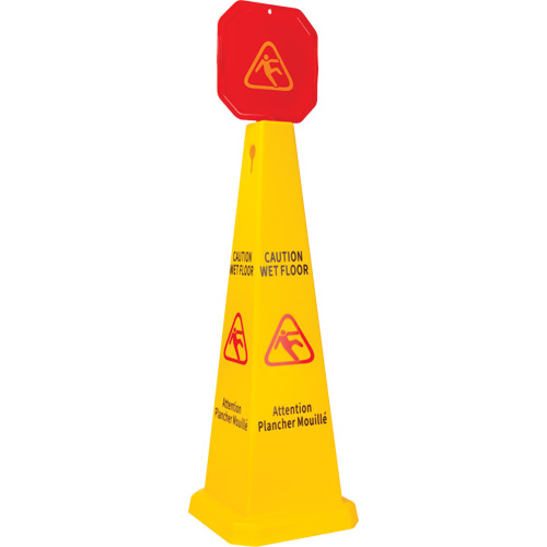 Wet Floor Safety Cone Topper, Pictogram WestPier