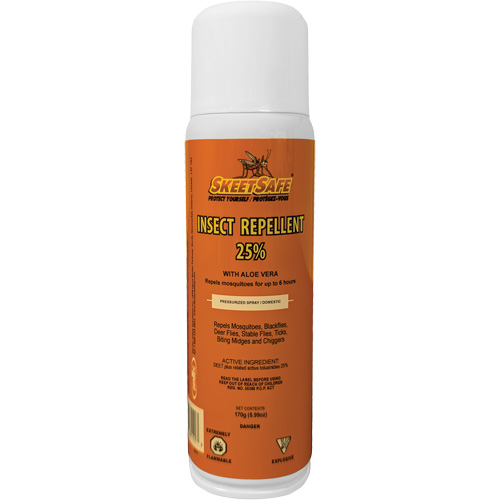 Insect Repellent, 25% DEET, Aerosol, 170 g WestPier