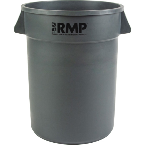 Bac &agrave; d&eacute;chets, Poly&eacute;thyl&egrave;ne, 32 gal. US WestPier
