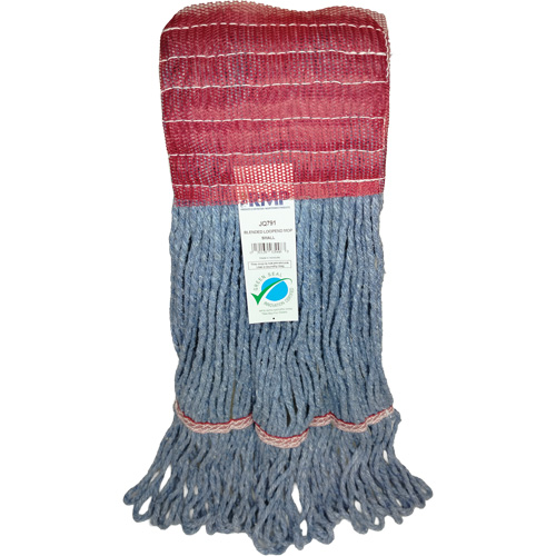 Wide-Band Mop Head, Antimicrobial/Floor Finishing/Specialty, Cotton/Rayon/Synthetic, Loop Style WestPier