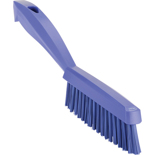 Brosse &agrave; main &eacute;troite &agrave; manche court, Soies Tr&egrave;s ferme, Longueur de 11-4/5", Mauve WestPier