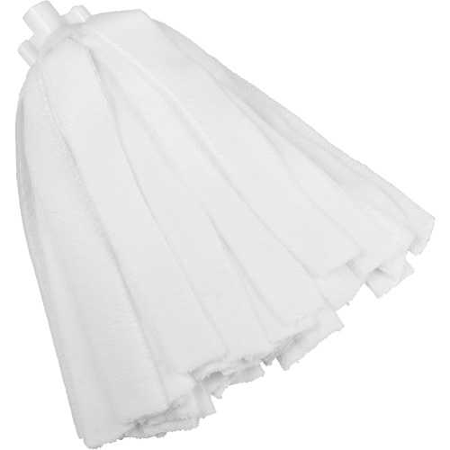 Socket Mop, White, Microfibre, Cut Style WestPier
