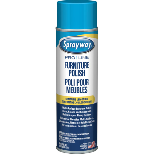 Pro Line Furniture Polish with Lemon Oil, 19 oz., Aerosol Can WestPier