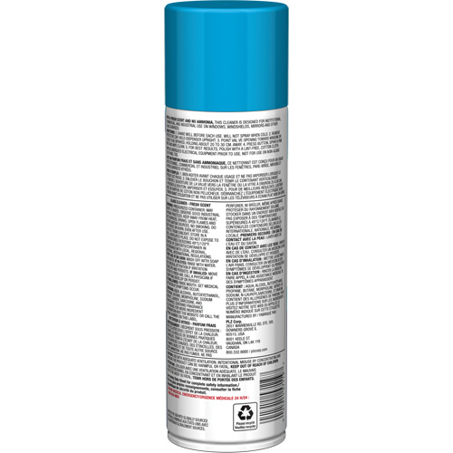 Ammonia-Free Pro Line Glass Cleaner with Fresh Scent, 19 oz., Aerosol Can WestPier