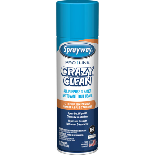 Pro Line Crazy Clean&reg; All Purpose Cleaner, 19 oz., Aerosol Can WestPier