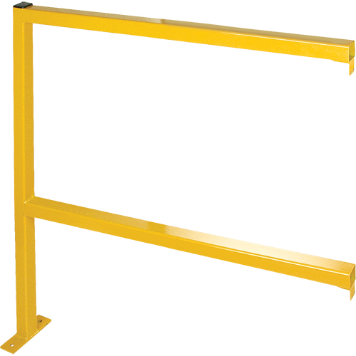 Perimeter Guards - Tubular Style, 94" W x 49-1/2" H, Yellow WestPier