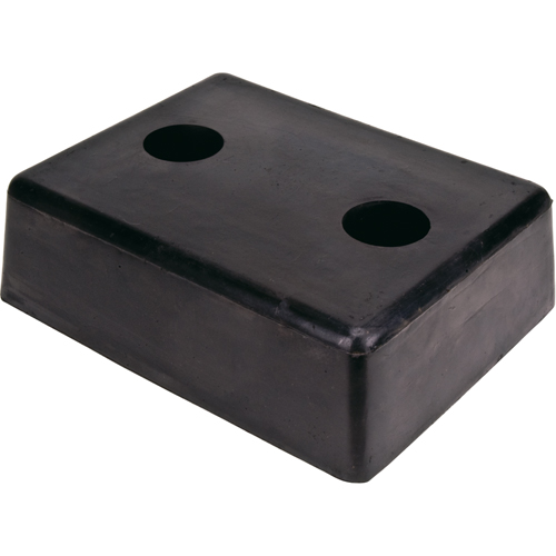 Molded Dock Bumpers, Rubber, 13" W x 4" D x 10" H WestPier
