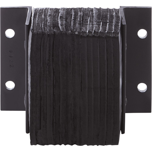 Laminated Dock Bumpers, Horizontal, Rubber, 14" W x 6" D x 12" H WestPier