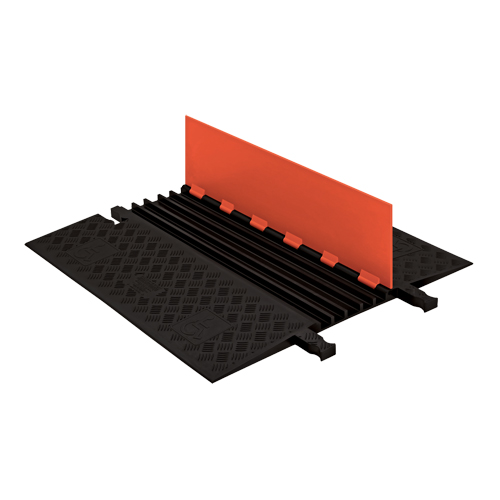 Protecteur de c&acirc;ble ADA/DDA &agrave; profil bas Guard Dog, 5 canaux, 36" lo x 33,3" la x 1,25" h WestPier
