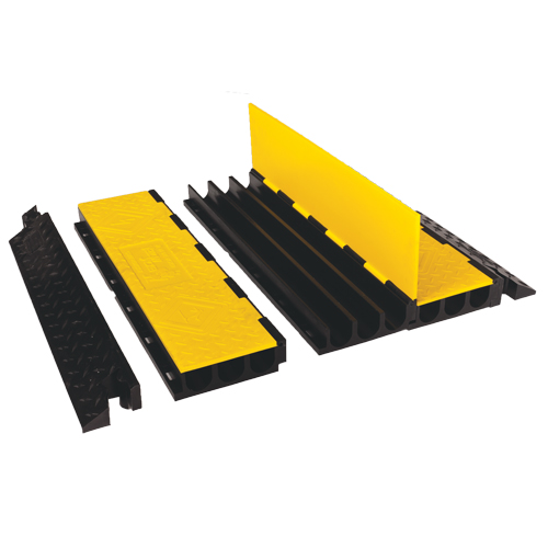 Ensemble de protection de c&acirc;bles Yellow Jacket, 3 canaux, 36" lo x 18,5" la x 3" h WestPier