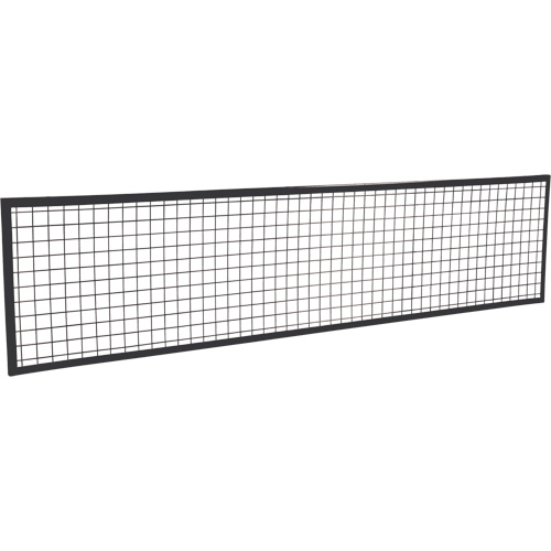Wire Mesh Partition Panel, 2' H x 8' W WestPier