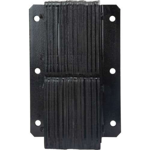 Laminated Dock Bumpers, Vertical, Rubber, 11" W x 4" D x 20" H WestPier
