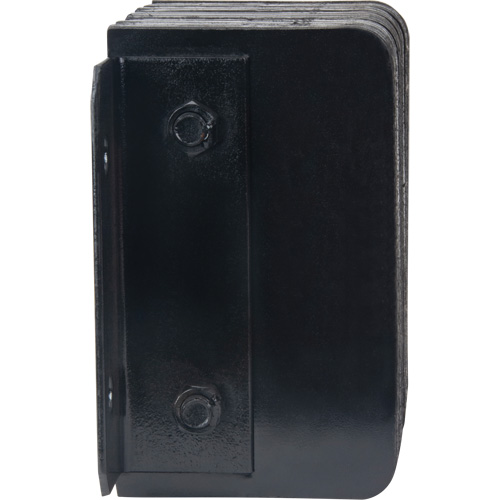 Butoirs de quai lamell&eacute;s, Horizontal, Caoutchouc, 12" la x 6" p x 10" h WestPier