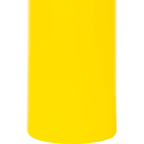 Capuchon en poly&eacute;thyl&egrave;ne pour borne de protection, 4-1/2" dia. x 52" l, Rouge/Jaune WestPier