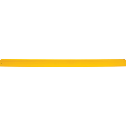 Lift-Out Light-Duty Guard Rail, Steel, 8' L x 4" H, Safety Yellow WestPier