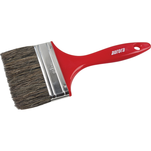 AP300 Series Paint Brush, Natural Bristles, Plastic Handle, 4" Width WestPier