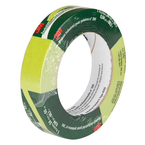 Painter's Masking Tape 205, 24 mm (1") x 55 m (180'), Green WestPier
