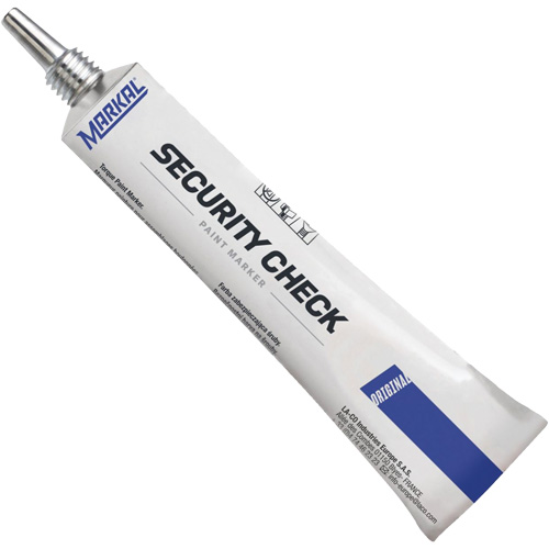 Marqueur de peinture de contr&ocirc;le de s&eacute;curit&eacute;, 1,7 oz, Tube, Bleu WestPier
