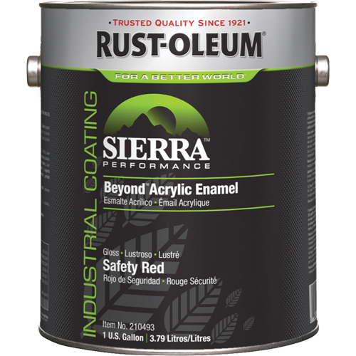 Sierra Performance Beyond Acrylic Enamel, Gallon, Red WestPier
