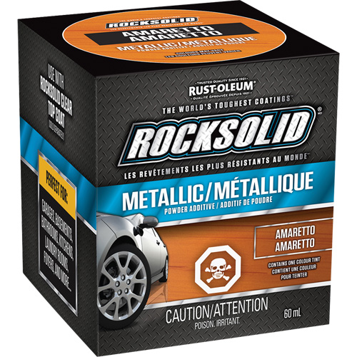 RockSolid&reg; Metallic Powder Additive, 60 mL, Bottle, Amaretto WestPier