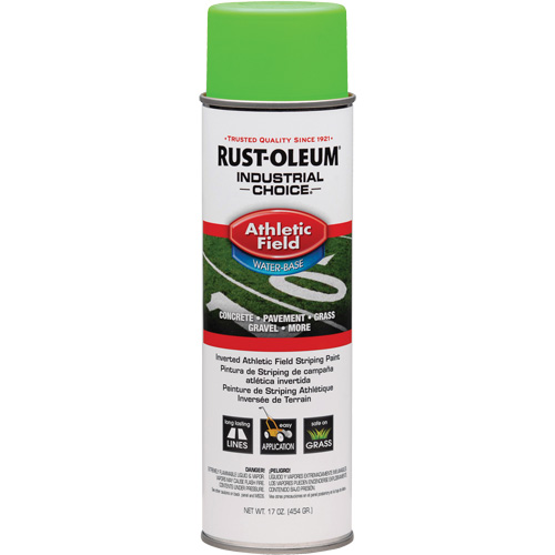 Industrial Choice&reg; AF1600 Athletic Field Striping Paint, Green, Aerosol Can WestPier
