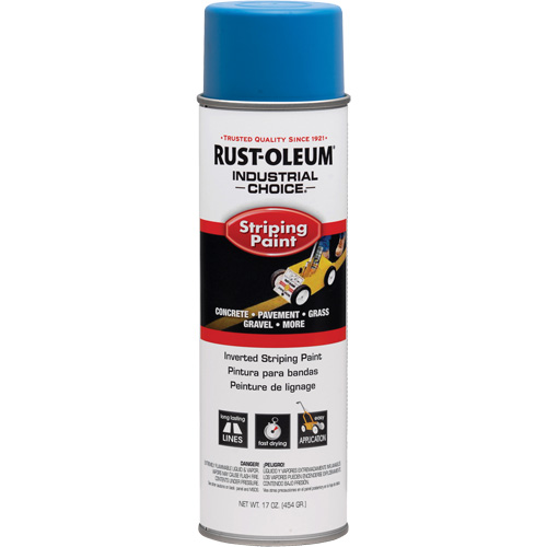 S1600 System Inverted Striping Paint, Blue, Aerosol Can WestPier