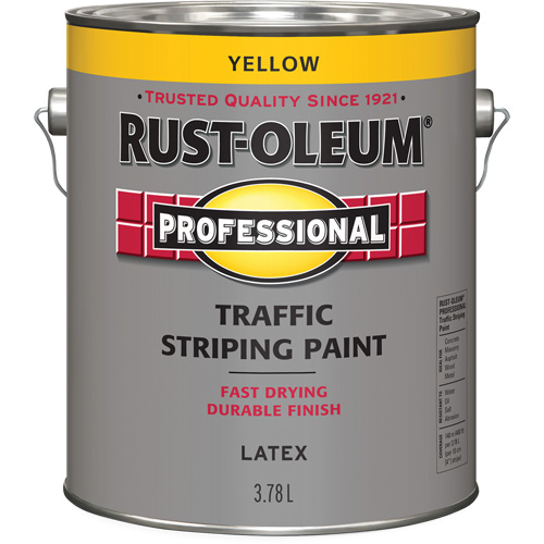 Peinture pour traçage de lignes de circulation, Jaune, 3,78 L, Cruche WestPier