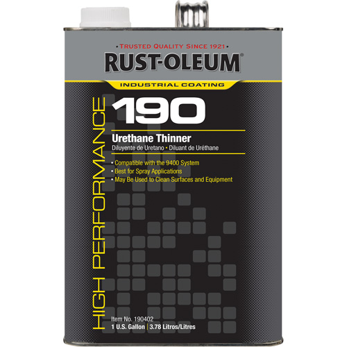 190 Urethane Thinner, Gallon, 1 gal. WestPier