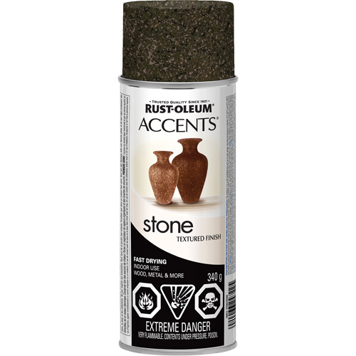 Accents&reg; Stone Creations Spray Paint, Aerosol Can, Granite Stone WestPier