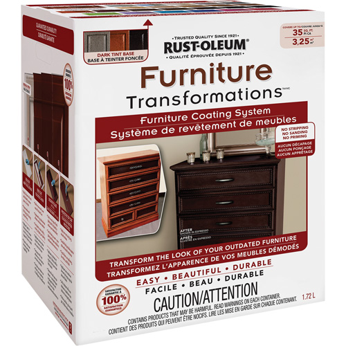 Furniture Transformations&reg; Furniture Coating System, 1.72 L, Kit, Tint Base WestPier