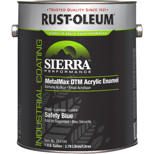 Sierra Performance MetalMax&reg; Plus DTM Acrylic Enamel, Gallon, Blue WestPier
