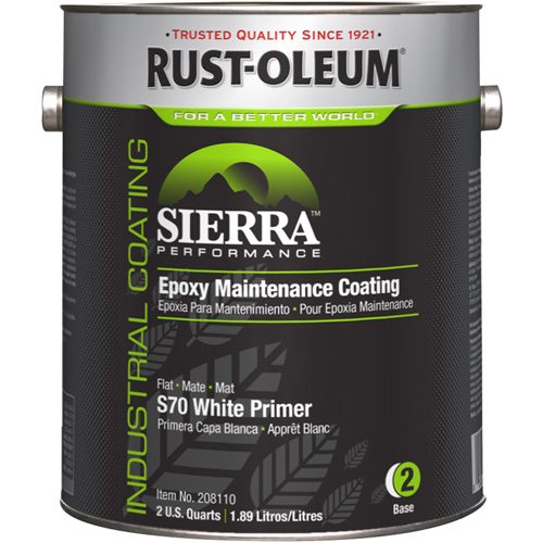 Sierra Performance S70/S71 Water-Based Epoxy Acrylic Primer Base, Gallon, White WestPier