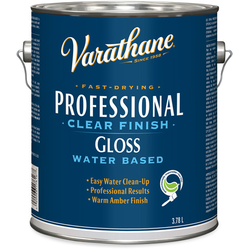 Varathane&reg; Professional Finish, 3.78 L, Clear, Gloss WestPier