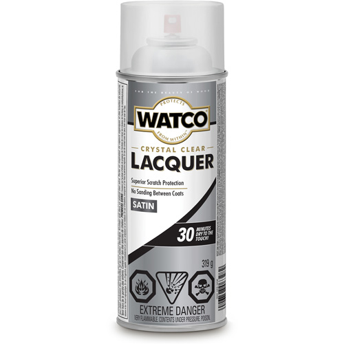 Laque pour bois Watco, 319 g, Transparent, Satin WestPier