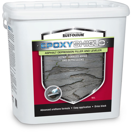 EpoxyShield&reg; Asphalt Depression Filler & Leveler, Pail, Black WestPier