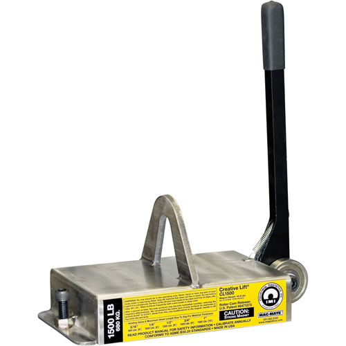 Creative Lift&reg; Magnets, 1500 lbs. (0.75 tons) Holding Cap., 14-3/4" L x 7-1/4" W x 6-3/4" H WestPier