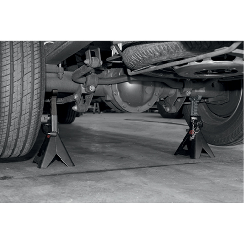 Jack Stands, Locking Pin, 6 tons Capacity, 15-7/10" - 24-2/5" H WestPier