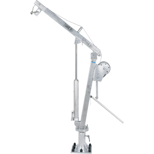 Winch Operated Truck Jib Crane, 1000 lbs. (0.5 tons) Capacity, 97" Max. Clearance WestPier