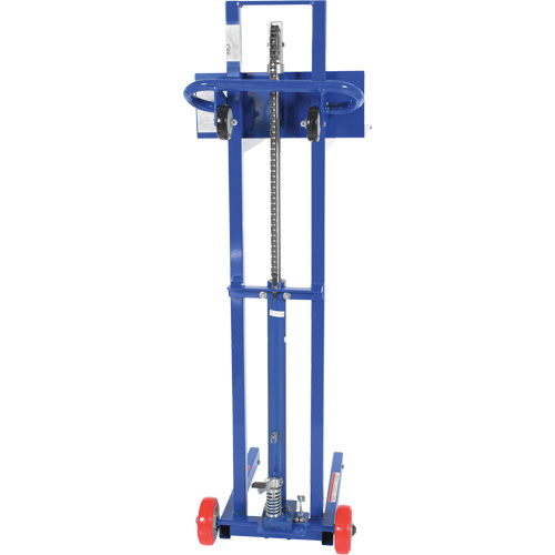 Gerbeur hydraulique &agrave; plateforme, M&eacute;canisme Pompe au pied, Capacit&eacute; de 400 lb, Levage max de 51-1/8" WestPier