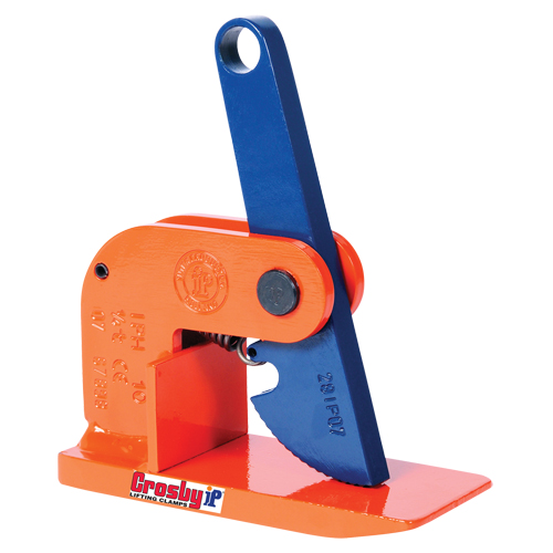 IPH10 Horizontal Lifting Clamp, 9000 lbs. (4.5 tons) Limit, 0" - 2-2/5" Jaw WestPier