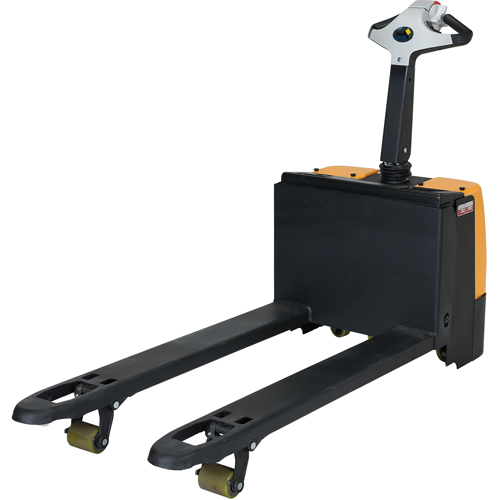 Fully Powered Electric Pallet Truck, 3000 lbs. Cap., 47" L x 25" W WestPier